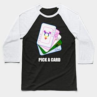 Pick A Card  - Baiting Cards Baseball T-Shirt